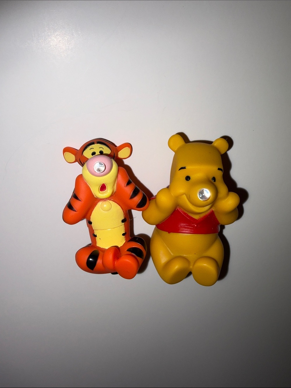 Winnie the Pooh & Tigger Yellow and Orange Toys with Light up Noses